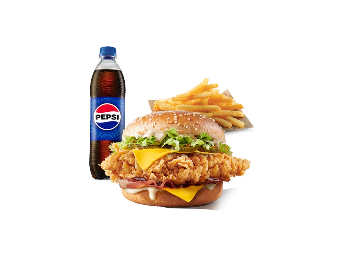 Deluxe Zinger/Filet Меню