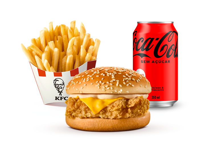 Coronel Jr + Batata Média + Coca Zero