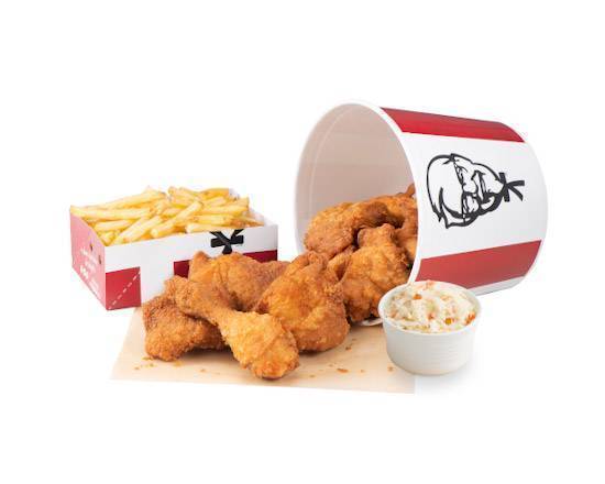 6 Piece Bucket and 2 Large Sides