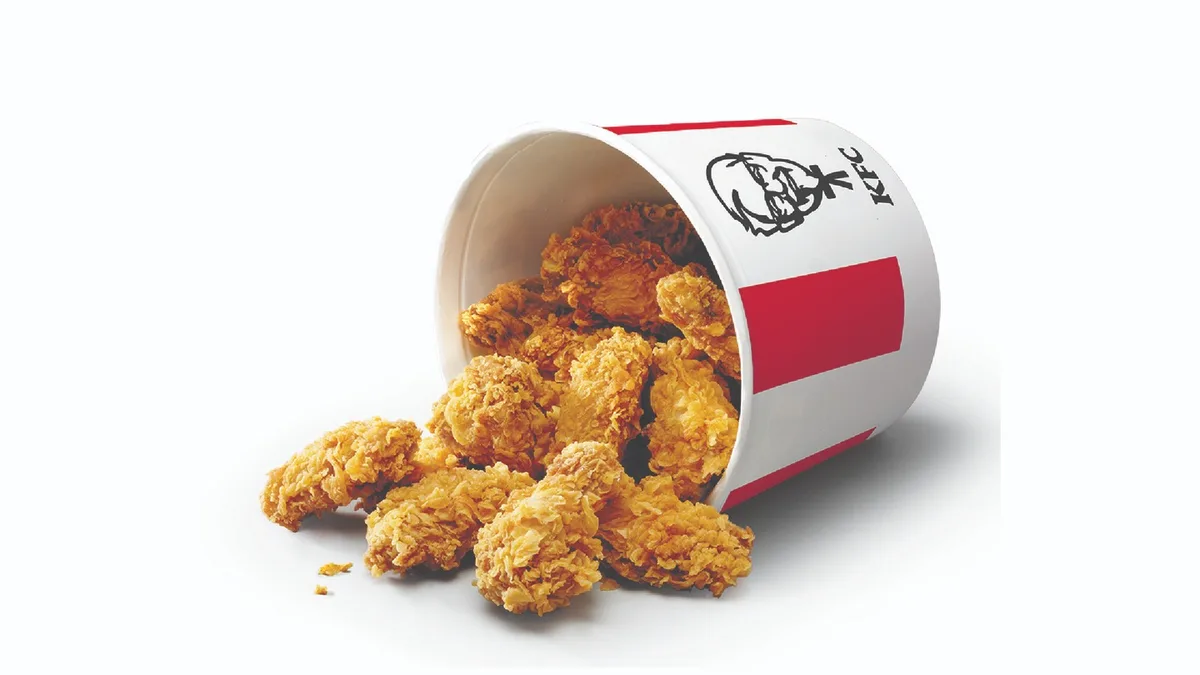 Small Hot Wings Bucket