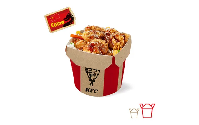 Rýže s bites grande Sweet Chilli