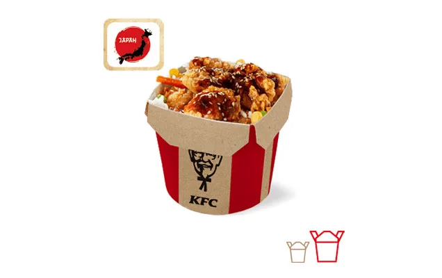 Rýže s bites grande Teriyaki