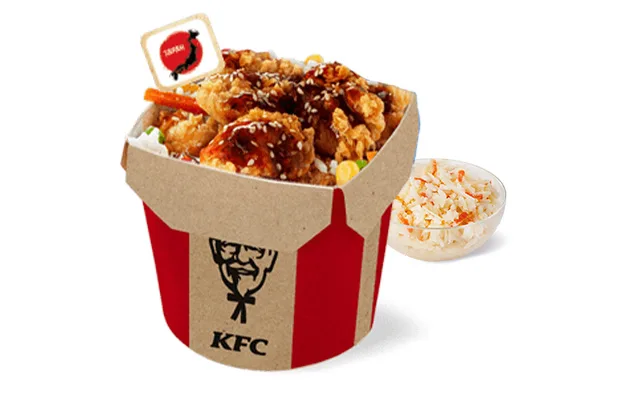 Rýže s bites standard Teriyaki Menu