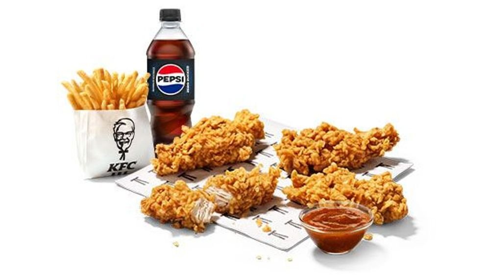 4er Crispy Menü