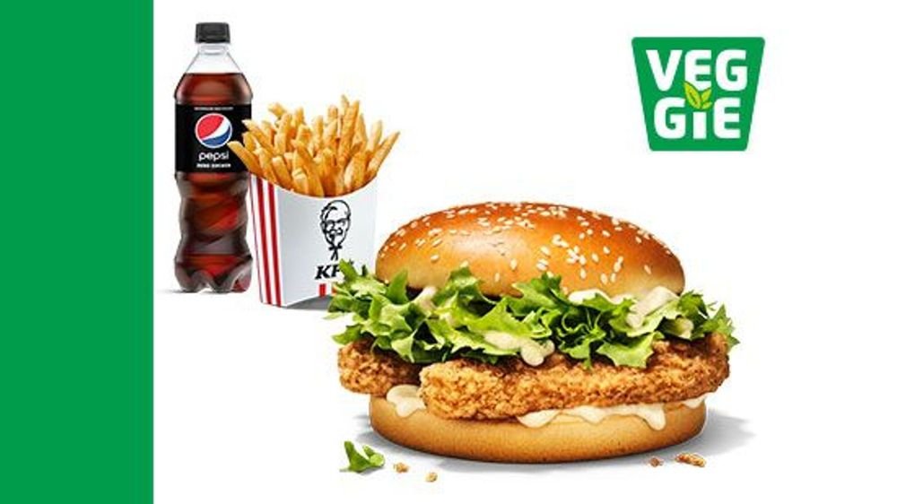 Classic Veggie Burger Menü