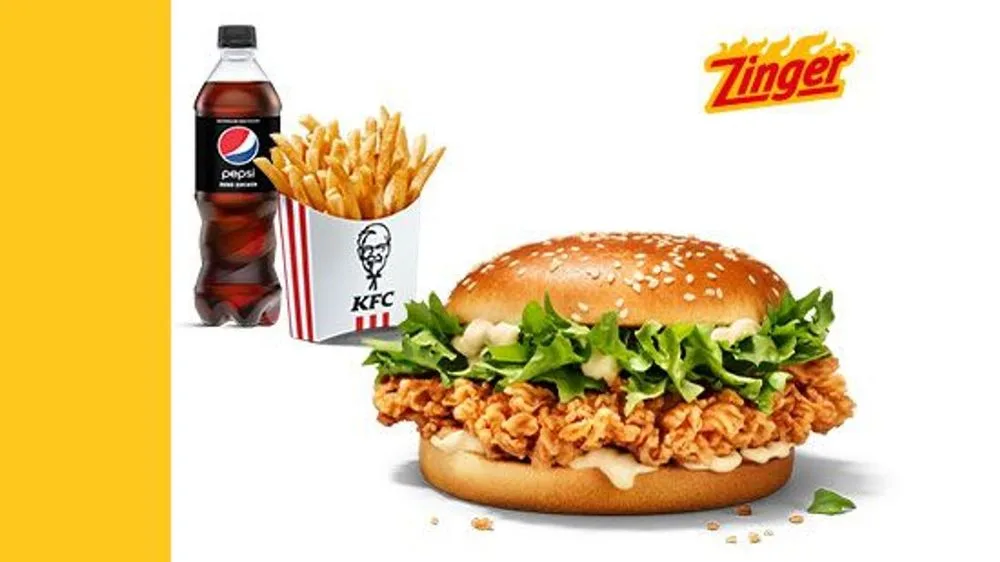 Classic Zinger Burger Menü
