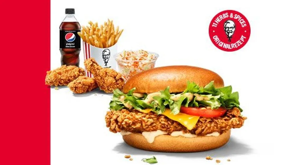 Colonel Original Burger Box