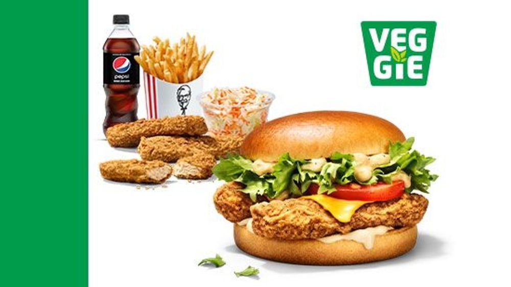 Colonel Veggie Burger Box