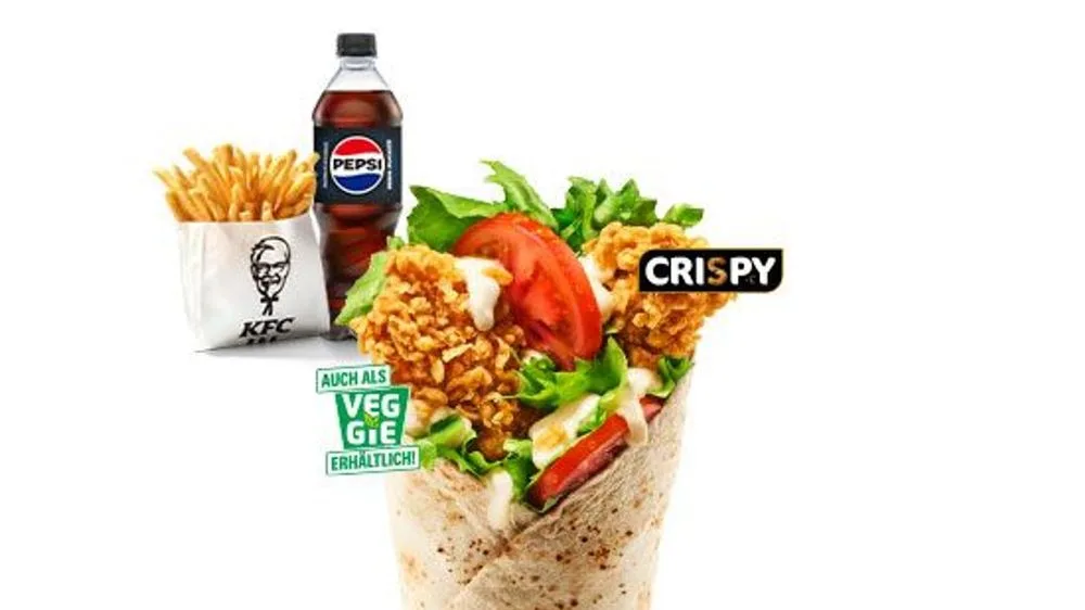 Crispy Twister Menü