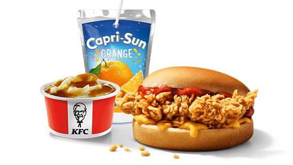 Kids Menü - Crispy Burger