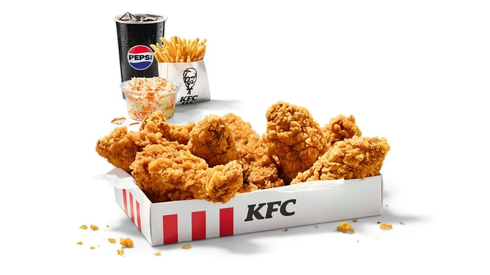9 Hot Wings Box
