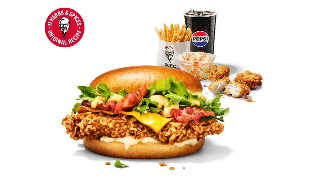 Cheese and Bacon Burger Box