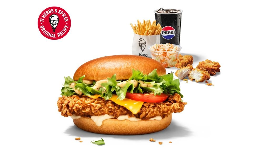Colonel Original Burger Box
