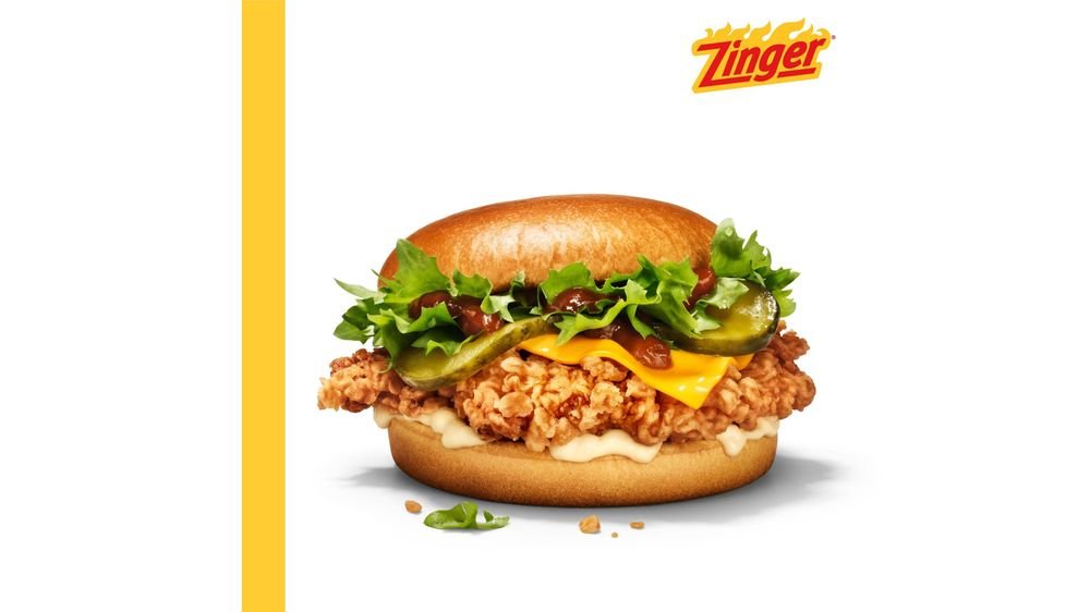 Kentucky BBQ Zinger Burger