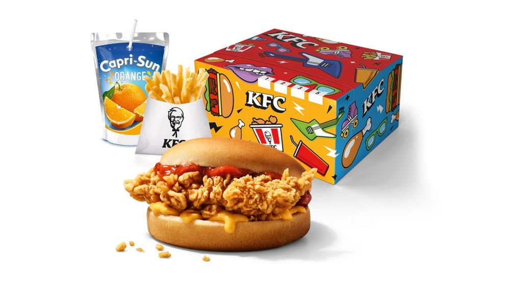 Kids Box - Crispy Cheese Burger