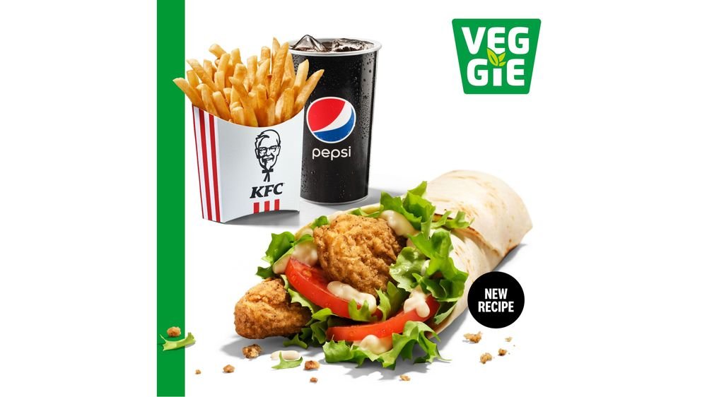 Veggie Twister Large Menu