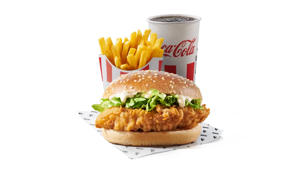 Zinger burger suur eine