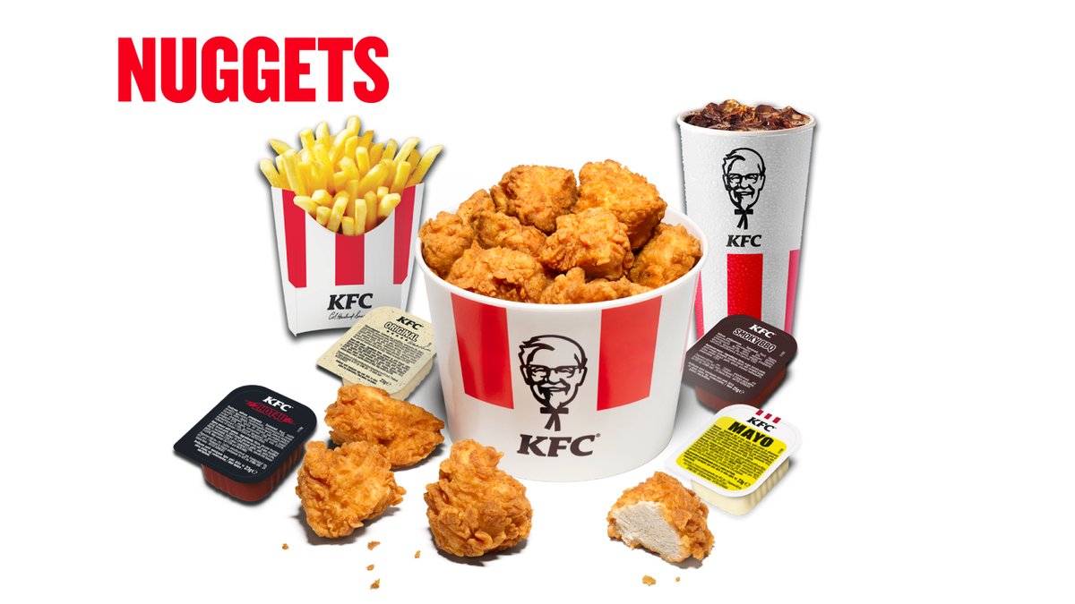 20 Nuggets Bucket Menu