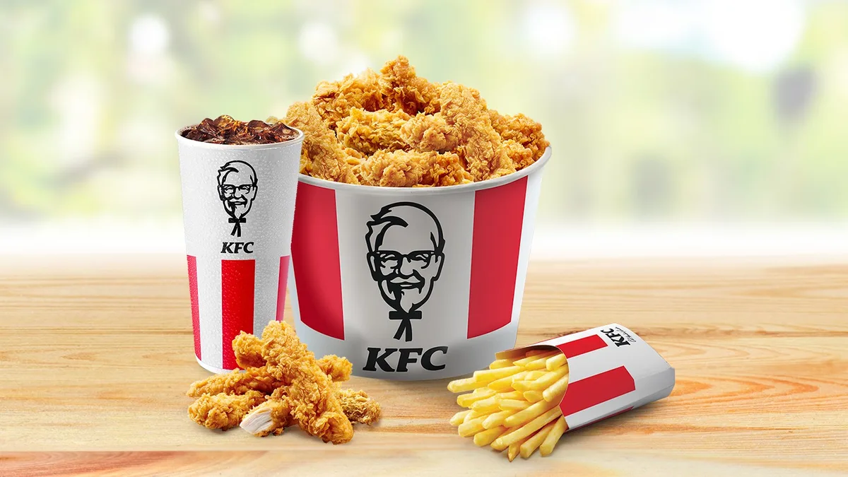 Boneless Bucket Menu