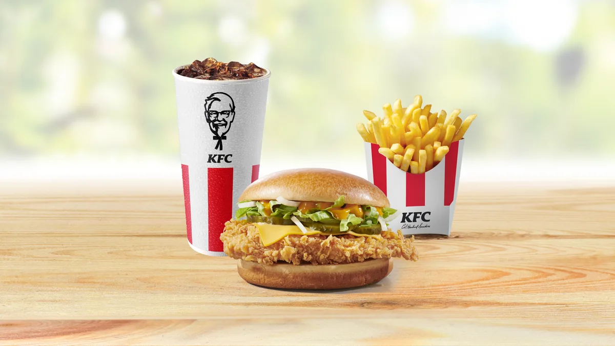 Chef Burger Menu