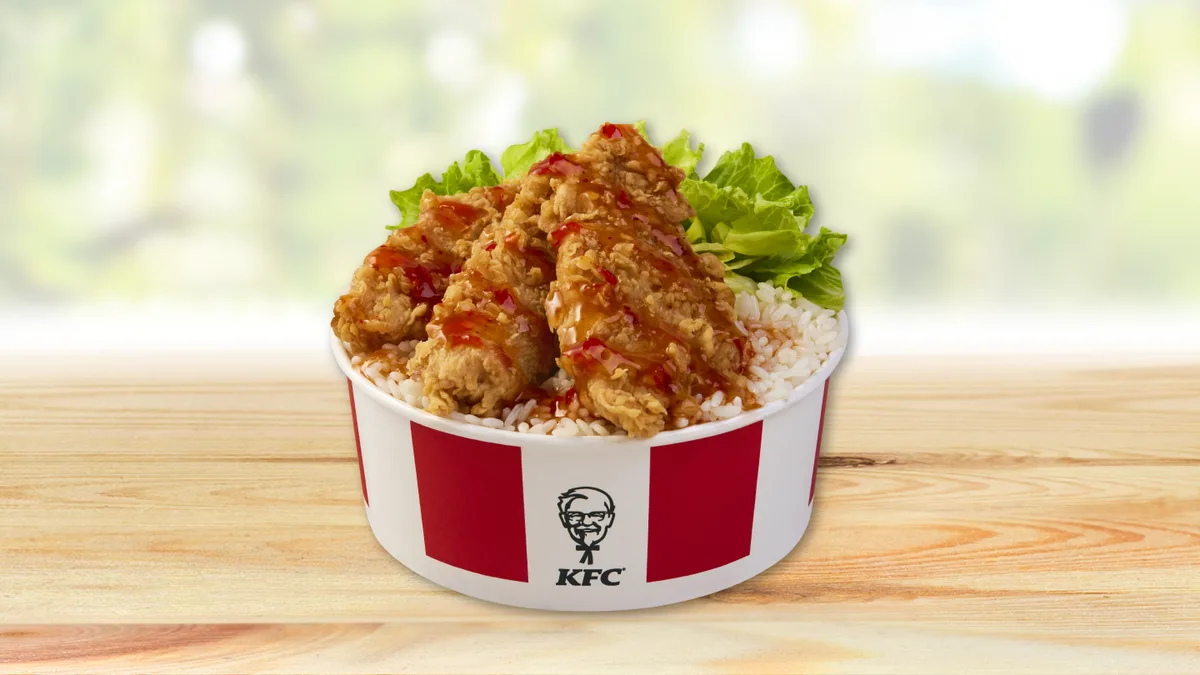 Crispy Rice Bowl με Sweet Chili