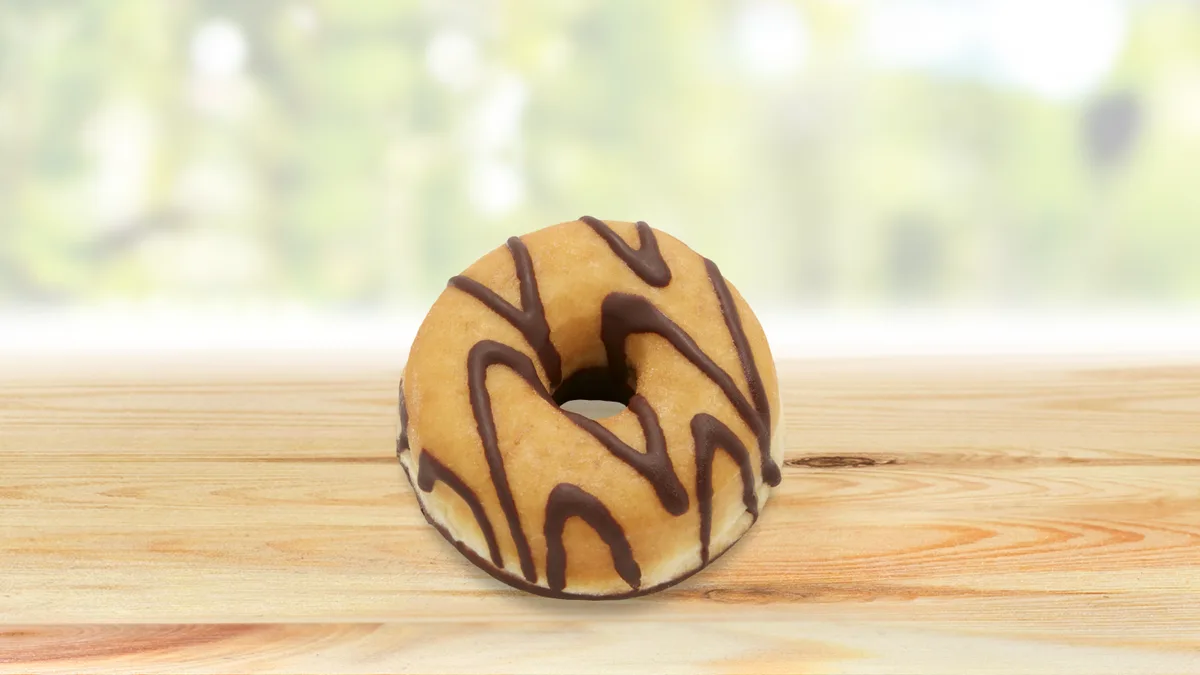 Donut με Γέμιση Σοκολάτας
