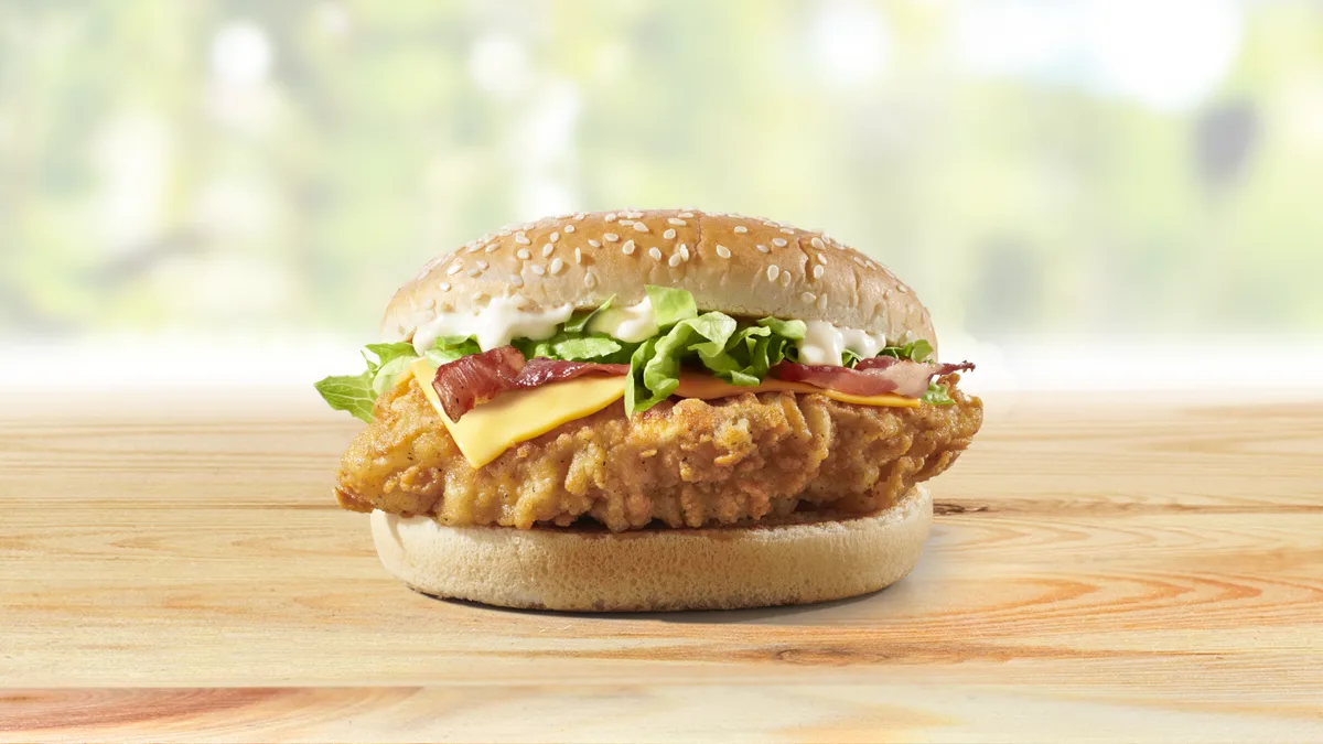 Fillet Bacon Burger