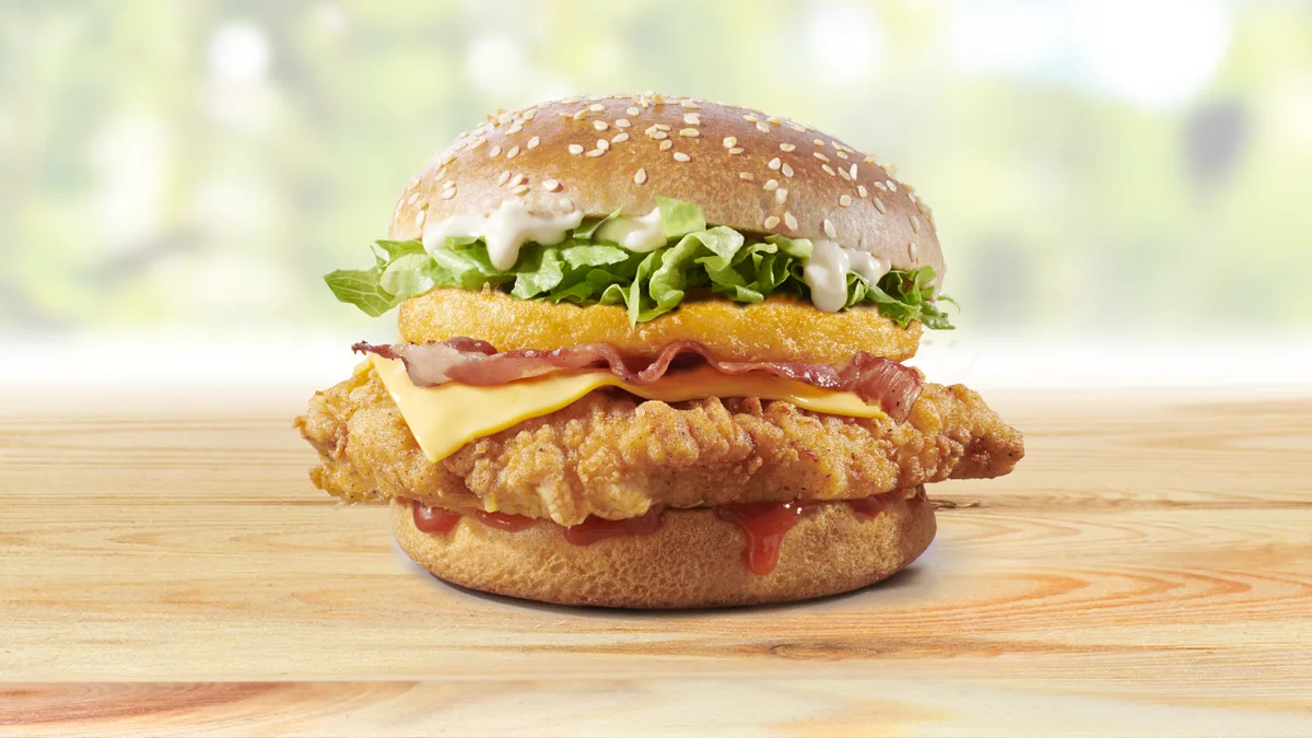 Fillet Bacon Tower Burger