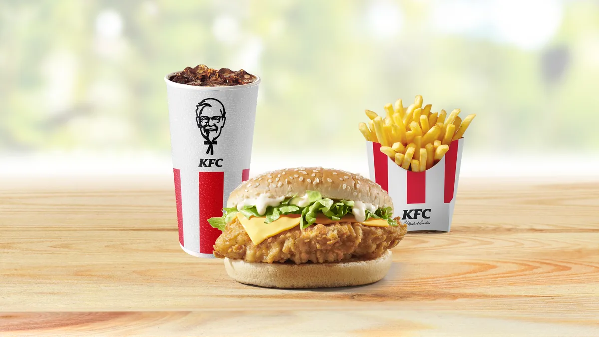 Fillet Cheeseburger Menu