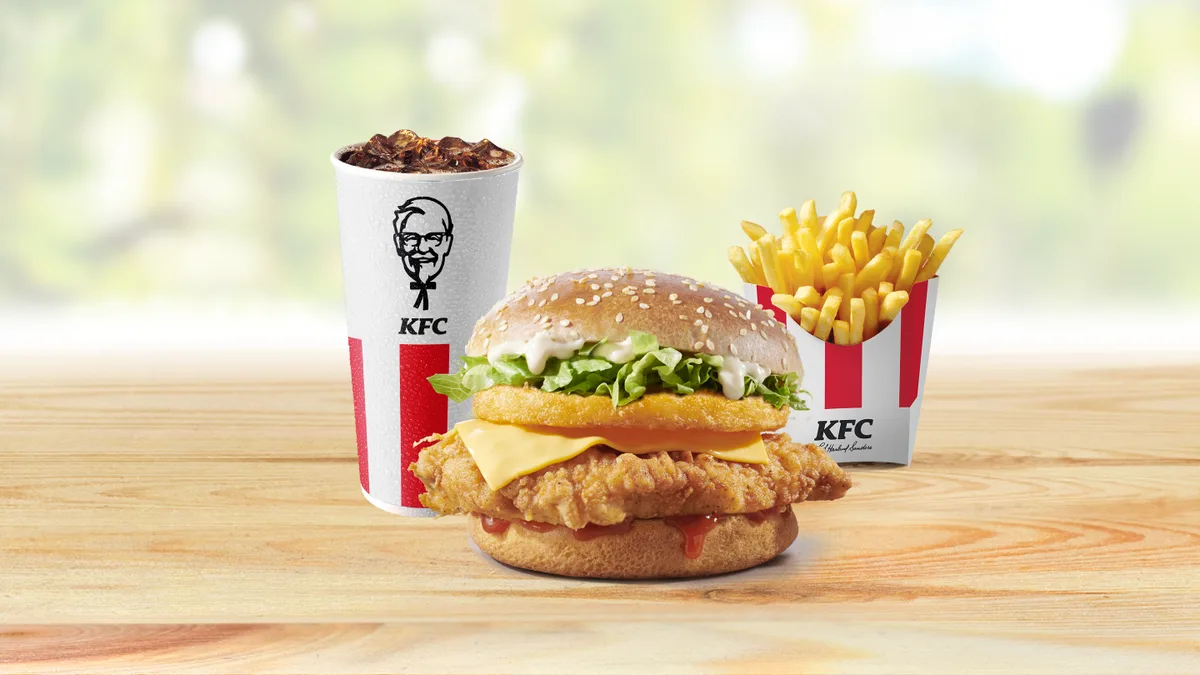Fillet Tower Burger Menu