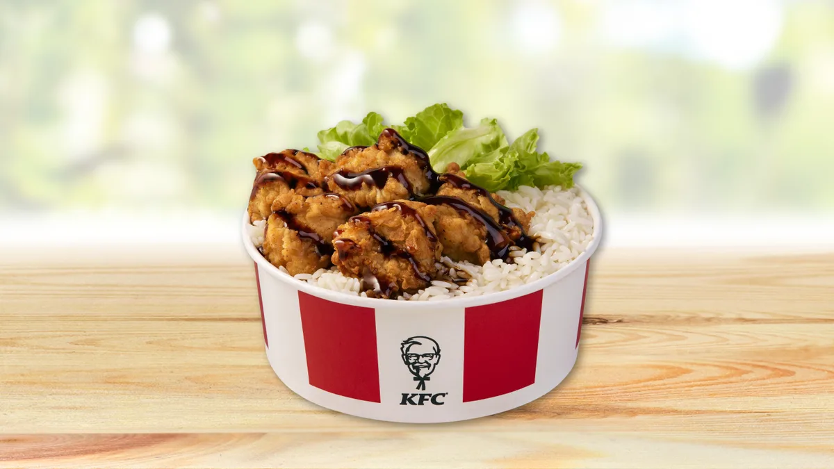 Nuggets Rice Bowl με Teriyaki