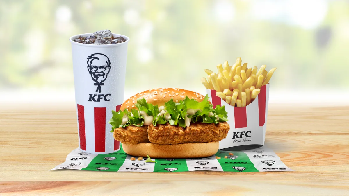 Veggie Burger Menu