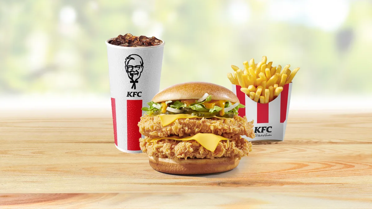 XL Chef Burger Menu