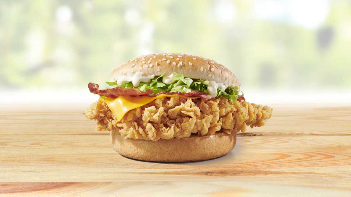 Zinger Bacon Burger