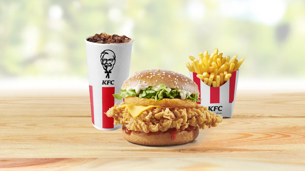 Zinger Tower Burger Menu