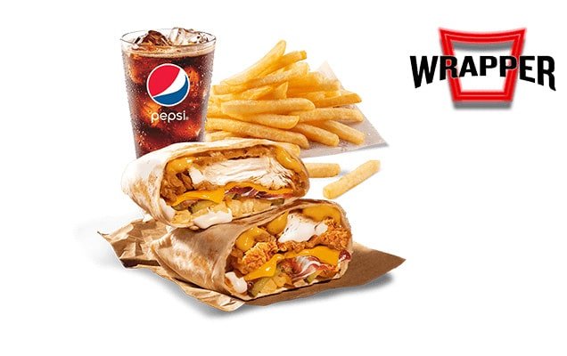 Kentucky Gold Wrapper Menu