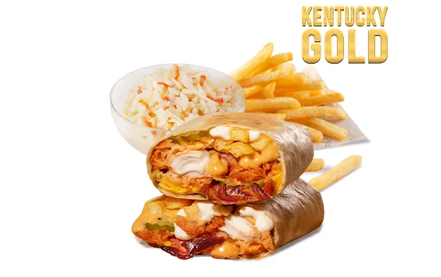 Kentucky Gold Wrapper Menü
