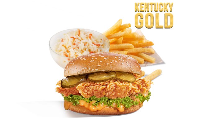 Kentucky Gold Zinger Menü