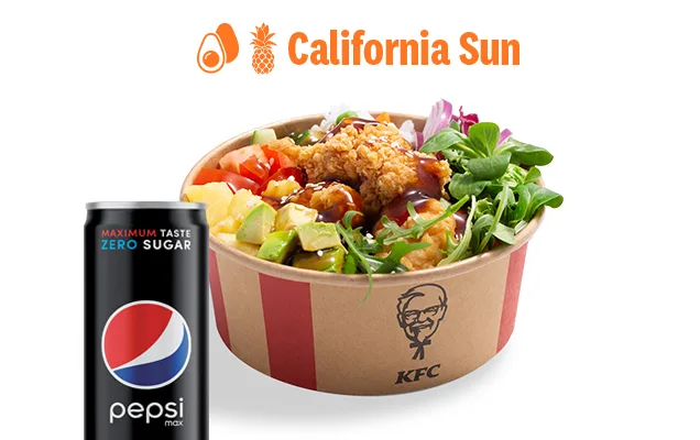 Poké Bowl California Sun Menü