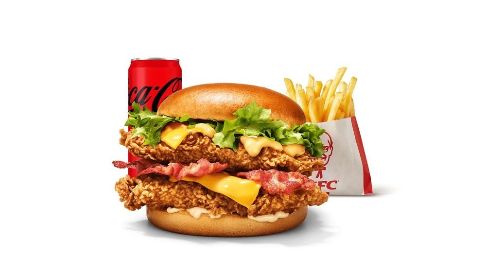 Double Bacon and Cheese Meal