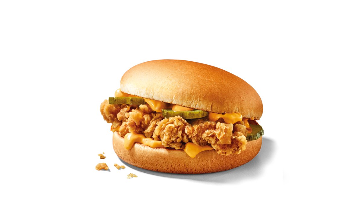 Cripsy chicken burger