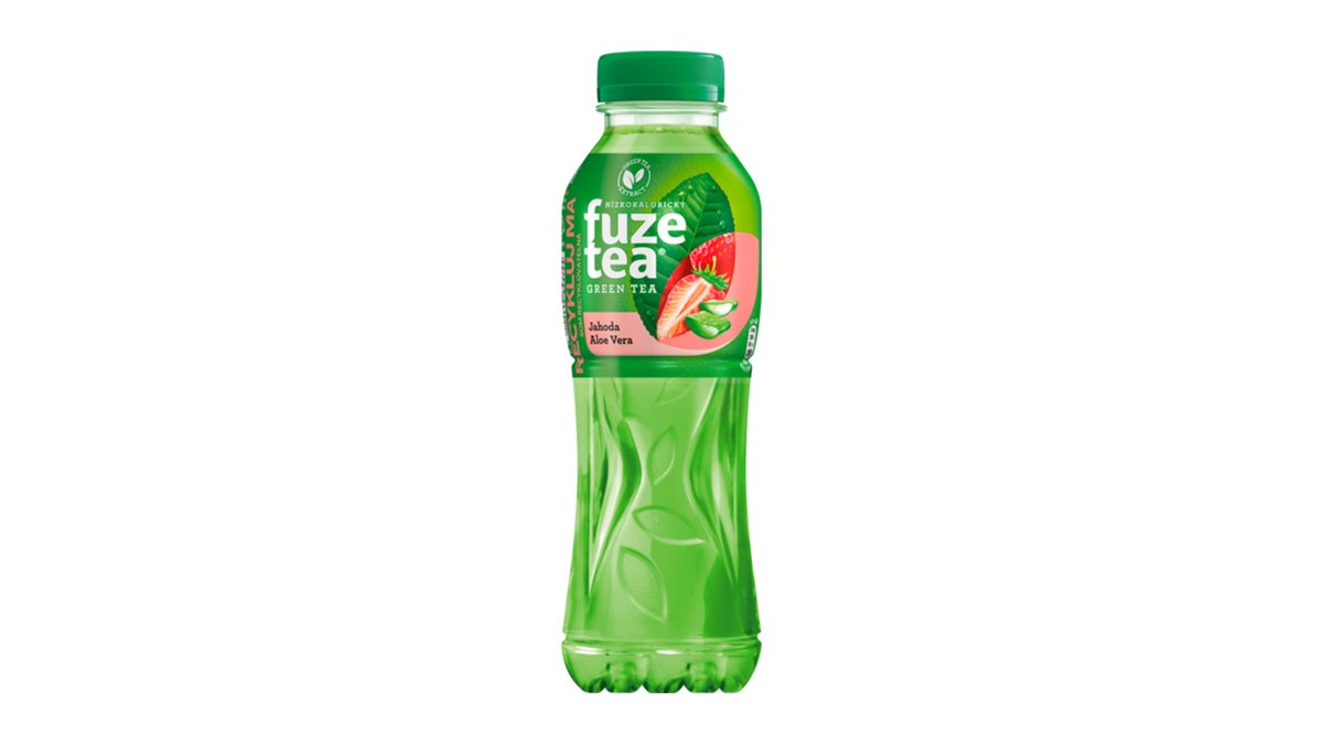 FUZETEA - Zelený Čaj Jahoda Aloe Vera
