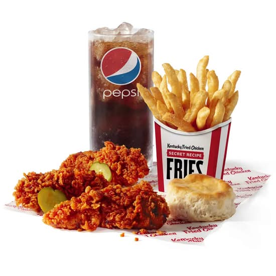 Nashville Hot 3 pc. Tenders Combo