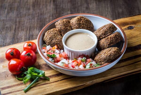 Porção de Falafel