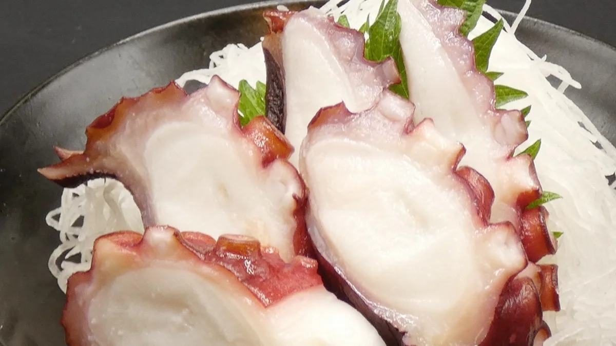 Octopus Sashimi / 煮タコ刺身