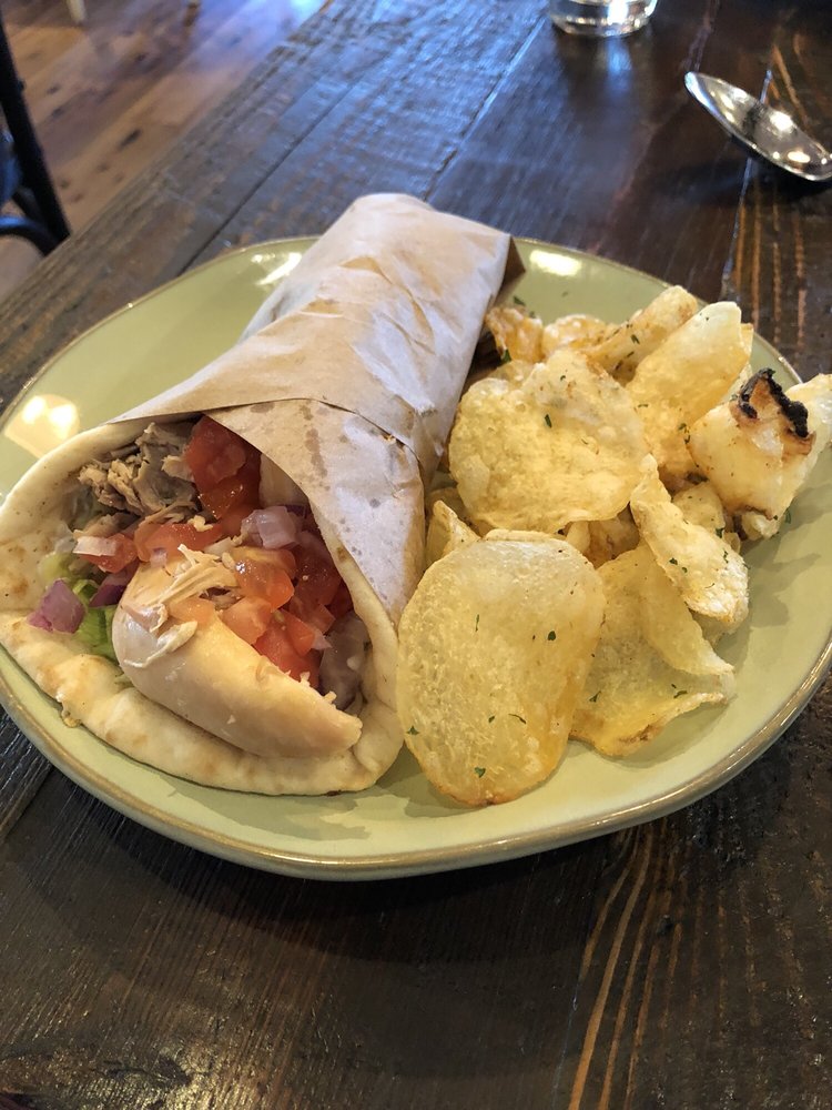 Pulled Chicken Gyro