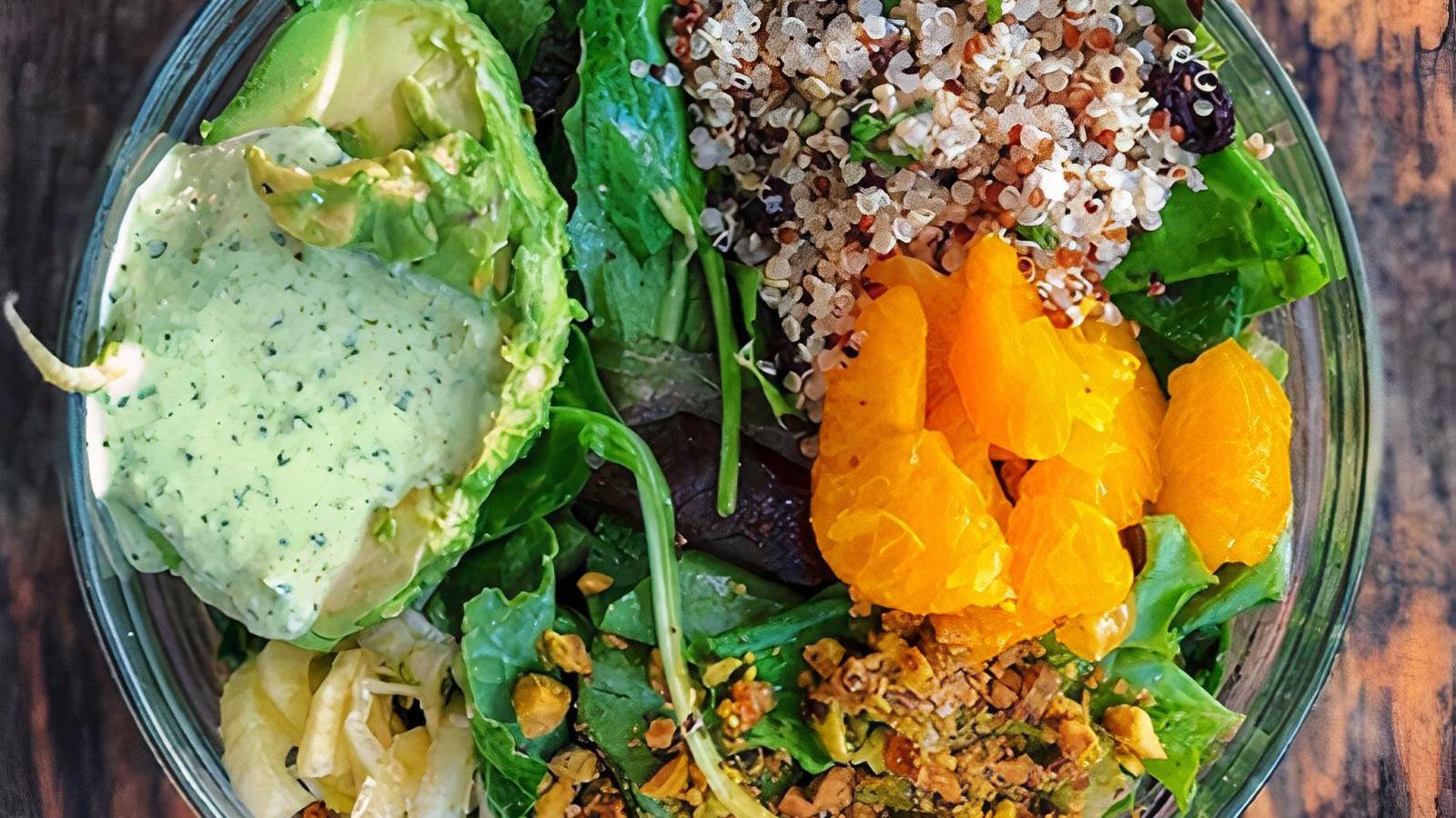 Super Grain and Avocado Salad