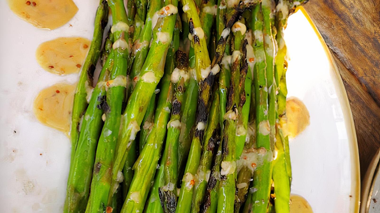 Wood Fired Asparagus.