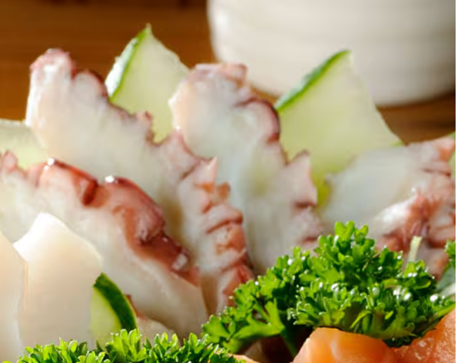 Sashimi de Polvo - 10 Unidades
