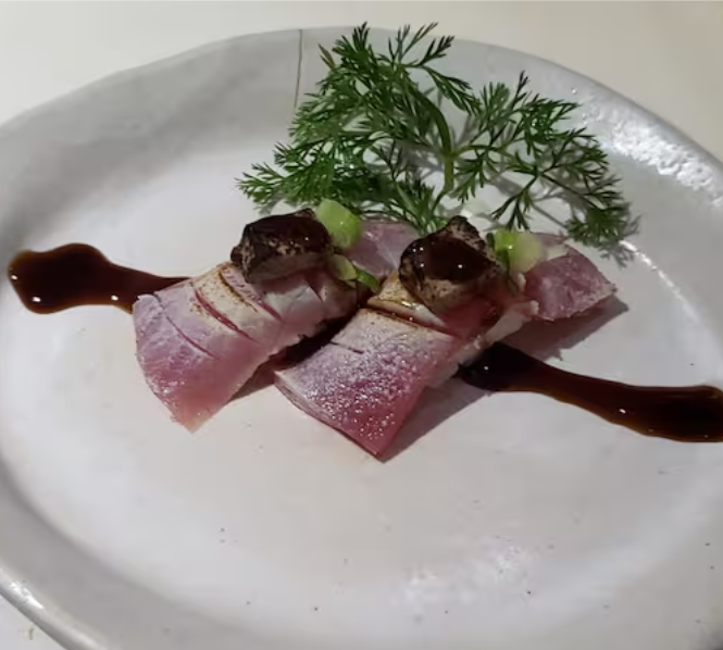 Sushi Atum com Foie Gras - 5 Unidades